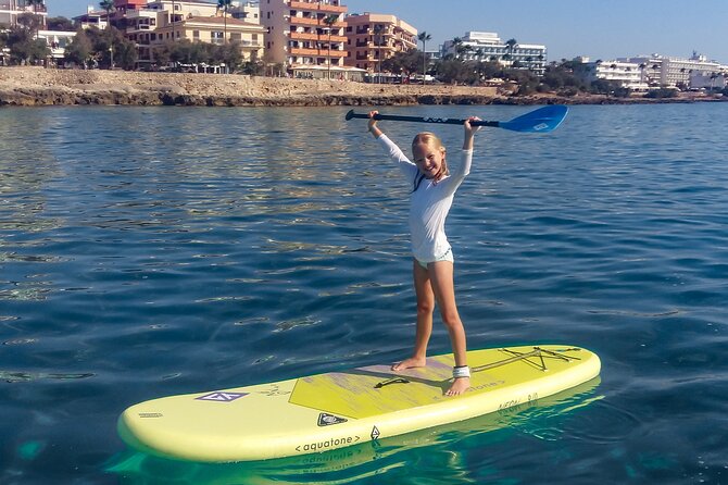 90' Stand Up Paddle tour in a small group in Cala Ratjada - What you’ll do on the water: seeing Cala Ratjada from sea level