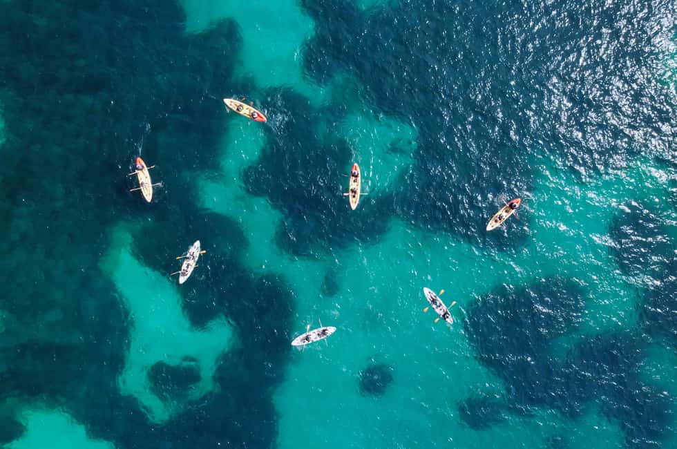 Alcudia: Guided Sea Kayaking Tour with Snorkeling - Snorkeling in crystal-clear northern Mallorca waters