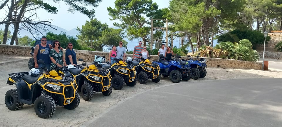 Alcudia: Quad Sightseeing Tour with Viewpoints - Food and water value: what’s included and what isn’t