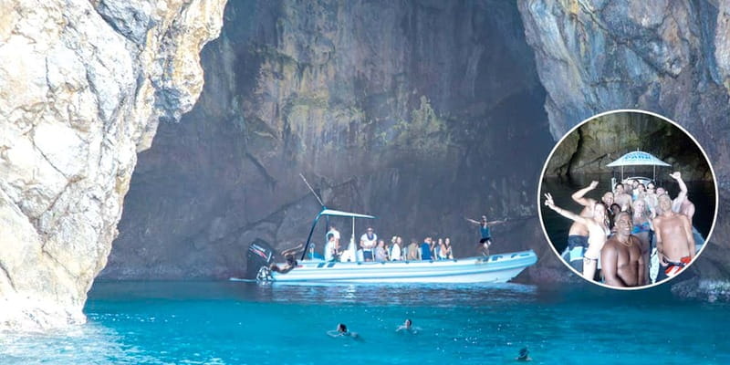 Alcudia: Sea Caves Coves and Snorkeling in small groups - Inside northern Mallorca’s largest cave