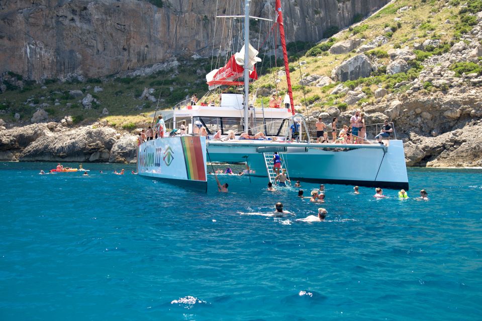 Alcudia: Sunset Catamaran Tour with Dinner and Snorkeling - Dinner on Board: BBQ Buffet Plus Drinks with a Sunset