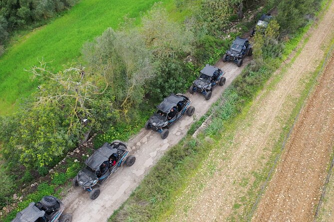 Buggy 2-seater and 4-seater Off-On Road Tour in Mallorca - The unpaved track section: dust, bumps, and the fun factor