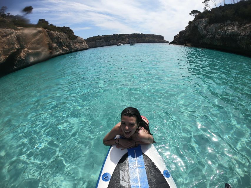 Cala des Moro/S'Almunia: Snorkel and SUP Tour - Cala s’Almunia: The Natural Pool, Fishermen’s Houses, and Optional Cave Leaps