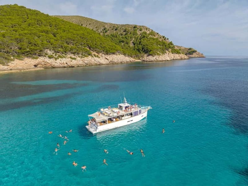 Cala Rajada: Boat Excursion with Drinks and Food - Swimming Stops and Snorkel Time: What those pauses are really for