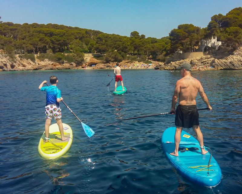 Cala Ratjada: Stand Up Paddle morning or afternoon Tour - The Main Break: Rest, Hydrate, and Snorkel With a Mask