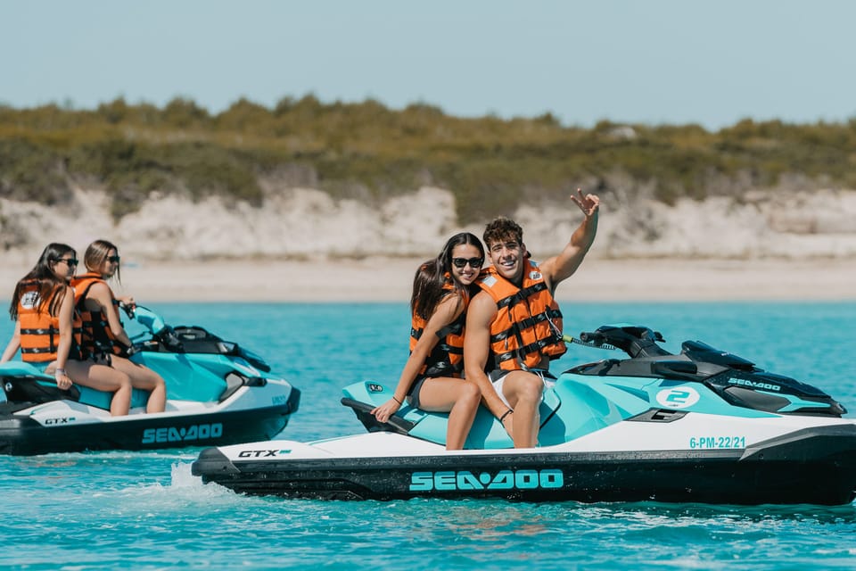 Can Picafort: Guided Playa de Muro Jet Ski Tour with Photos - Getting There: Meeting at GOJET and Starting Smooth