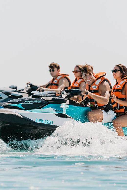 Can Picafort: Guided Playa de Muro Jet Ski Tour with Photos - Photos Included: A Pro Souvenir Without the Selfie Squeeze
