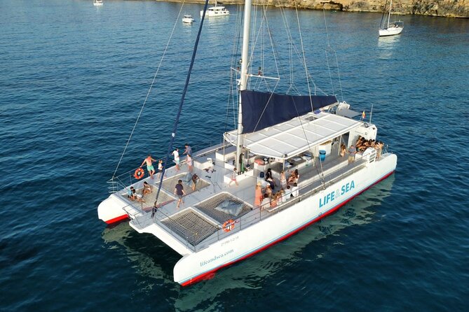 Catamaran with BBQ in the Bay of Palma - BBQ, drinks, and the music vibe on a working sea-day