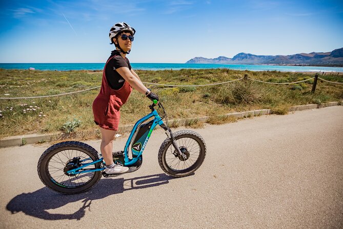 Discover Son Serra de Marina offroad e-scooters 100%FUN adventure - Thibault and the coaching style that makes this work