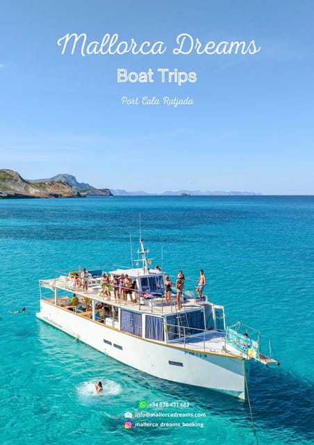 Excursión en barco por la tarde con bebidas y snacks - Why Cala Ratjada Is an Ideal Afternoon Boat Base