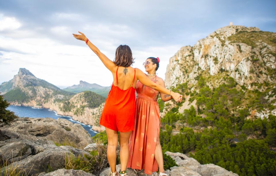 From Alcudia: Sunset Formentor Tour with Cava - Stop 1: Es Colomer viewpoint for dramatic Formentor angles