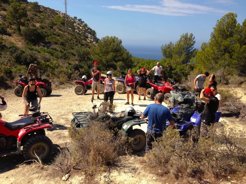 From Andratx: San Telmo Quad Bike Tour - The ride itself: steep, winding tracks and big sea views