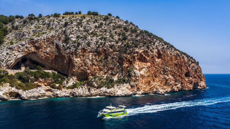 From Cala Ratjada: East Coast Glass-Bottom Boat Trip - Font de sa Cala, Canyamel, Cala Bona, and the caves you spot from the water