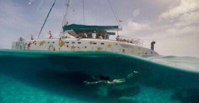 From Palma de Mallorca: Boat Cruise to Illetes - Sailing the south coast: yachts now, swimmers later
