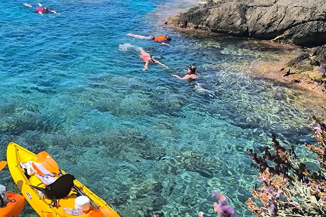 Kayak Tour with Caves, Snorkeling and Picnic (+ Cliff Jump) - Snorkeling Inside and Outside Caves: What You’ll Be Looking For