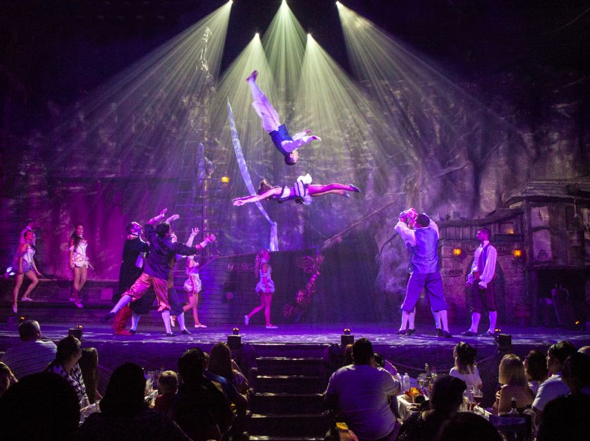 Magaluf: Pirates Adventure Dinner Show Ticket - The pirate story thread: Henry Morgan, Lafitte, and the names you’ll hear