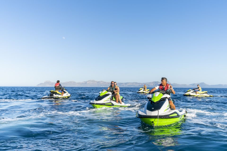 Mallorca: Alcudia Bay Jet Ski Tour - From Alcúdia Harbor to Alcudia Bay: your starting line and what controls the pace