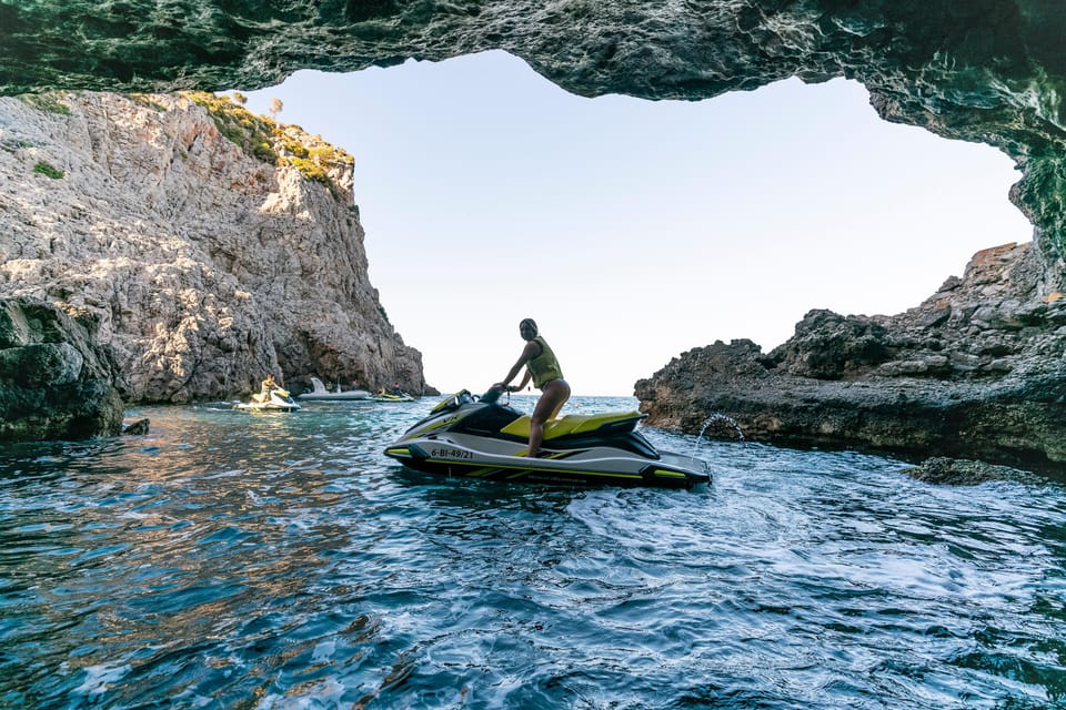 Mallorca Alcudia: Jack Sparrow Cave Jet Ski Tour - Key highlights you’ll care about