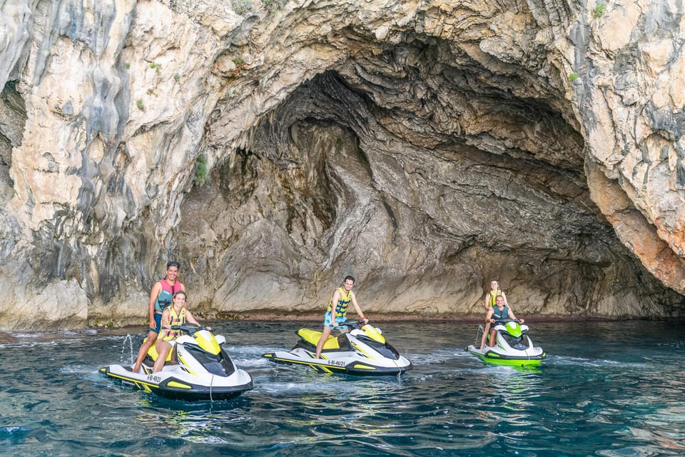Mallorca Alcudia: Jack Sparrow Cave Jet Ski Tour - Alcúdia Bay by Jet Ski and Jack Sparrow Cave