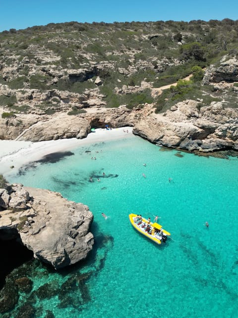 Mallorca: Caló des Moro and Cala Marmols Boat Tour - Meeting at Caló d’en Busques (Cala Figuera): The Easy Start