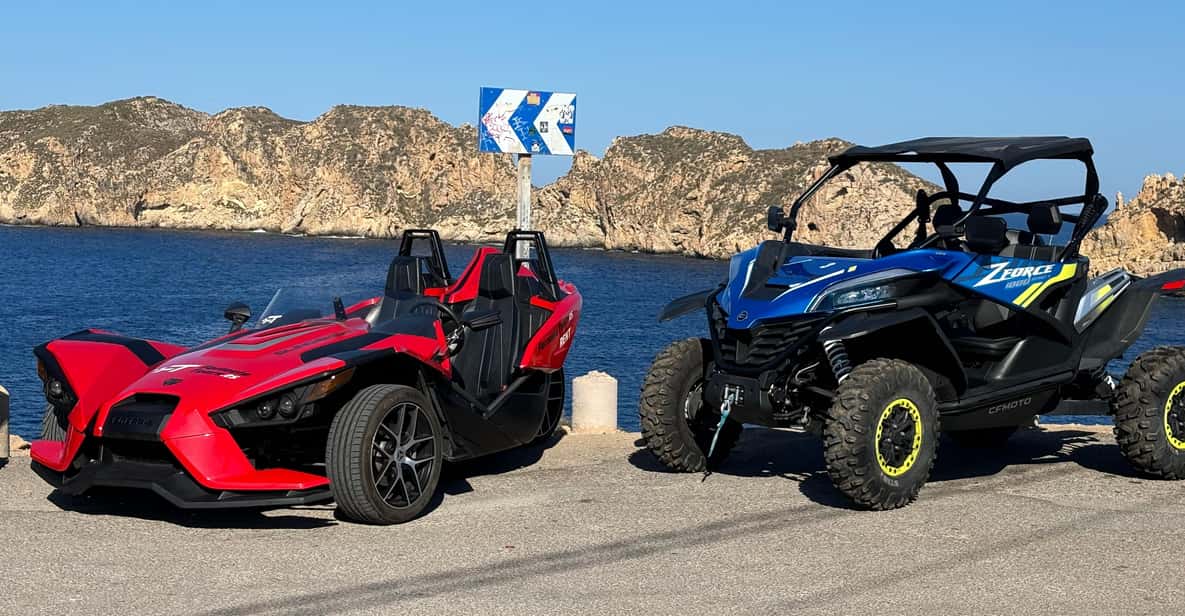 Mallorca: Formula Car and Buggy combo tour - The Malgratz Island viewpoint stop: quick, scenic, and photo-ready