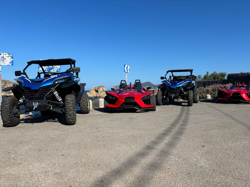 Mallorca: Formula Car and Buggy combo tour - Where the tour starts in Calvià and why the first stretch matters