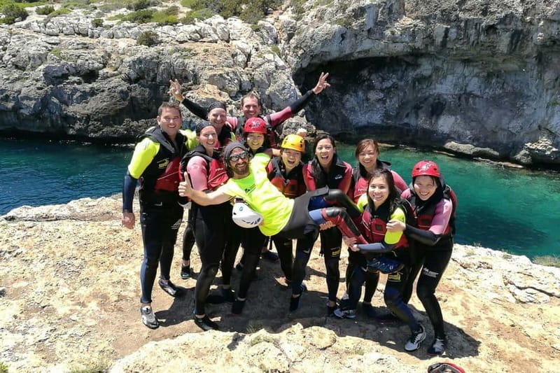 Mallorca Half-Day Coasteering Experience - First stop: meeting point, quick gear check, then the safety briefing