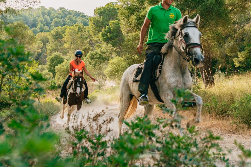 Mallorca: Horseback Riding Experience with Food Options - Safety first: helmets, level checks, and helpful staff