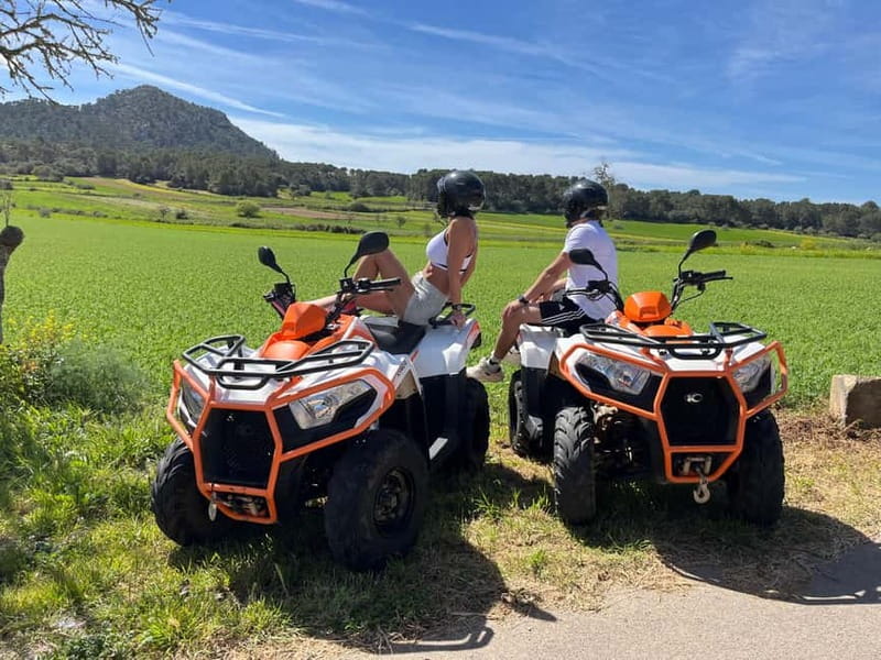 Mallorca: Quad Bike Tour, Snorkeling, and Cliff Jumping - Randa Mountain: Where the Curves Pay Off