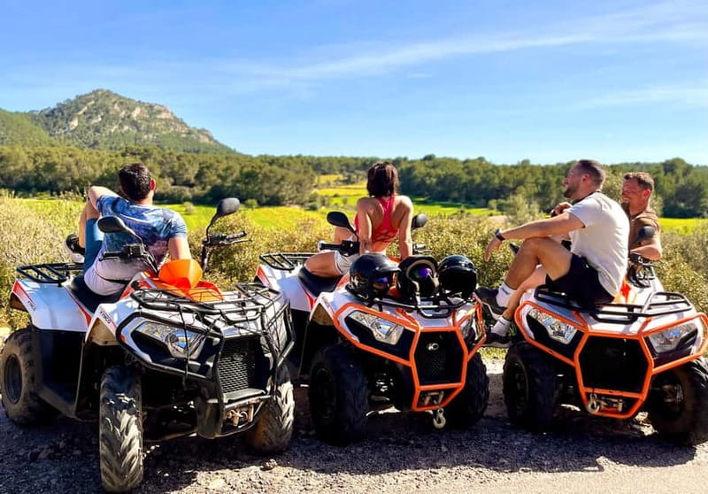 Mallorca: Quad Bike Tour, Snorkeling, and Cliff Jumping - Entering the Quad: Licenses, Training, and First Impressions