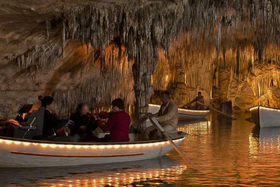 Mallorca: Ticket for Caves of Drach with Pickup Service - The Short Classical Concert on the Lake Banks