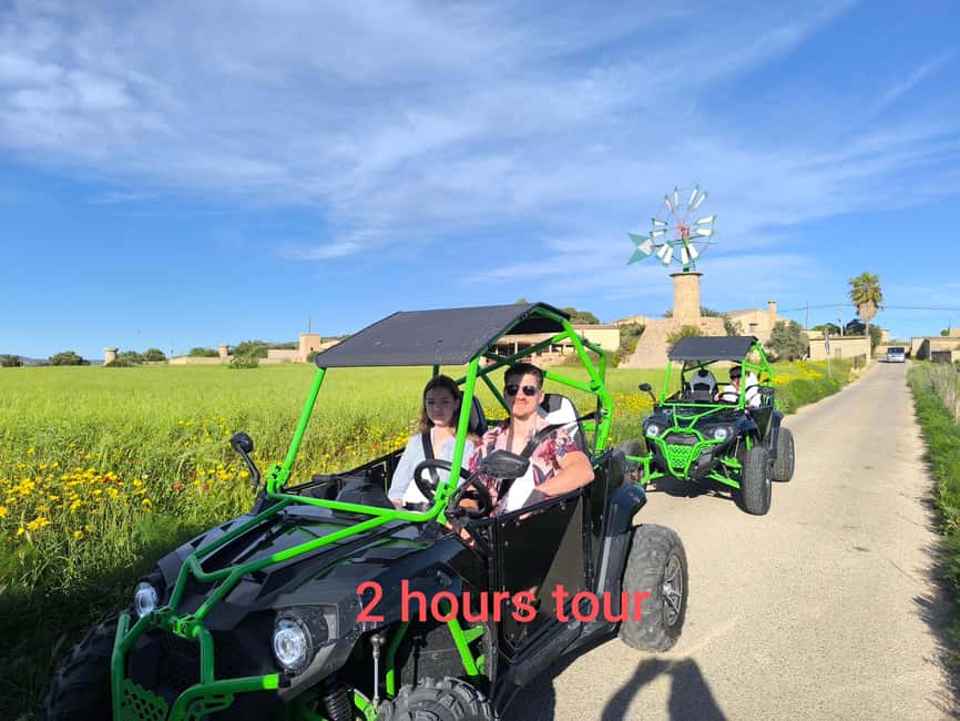Palma de Mallorca: 2-Seater Buggy Adventure - From Palma outskirts into Llucmajor countryside