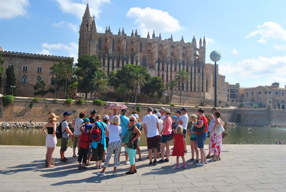Palma de Mallorca: City Walking Tour with The Cathedral - Following the Narrow Streets to Civic Palma