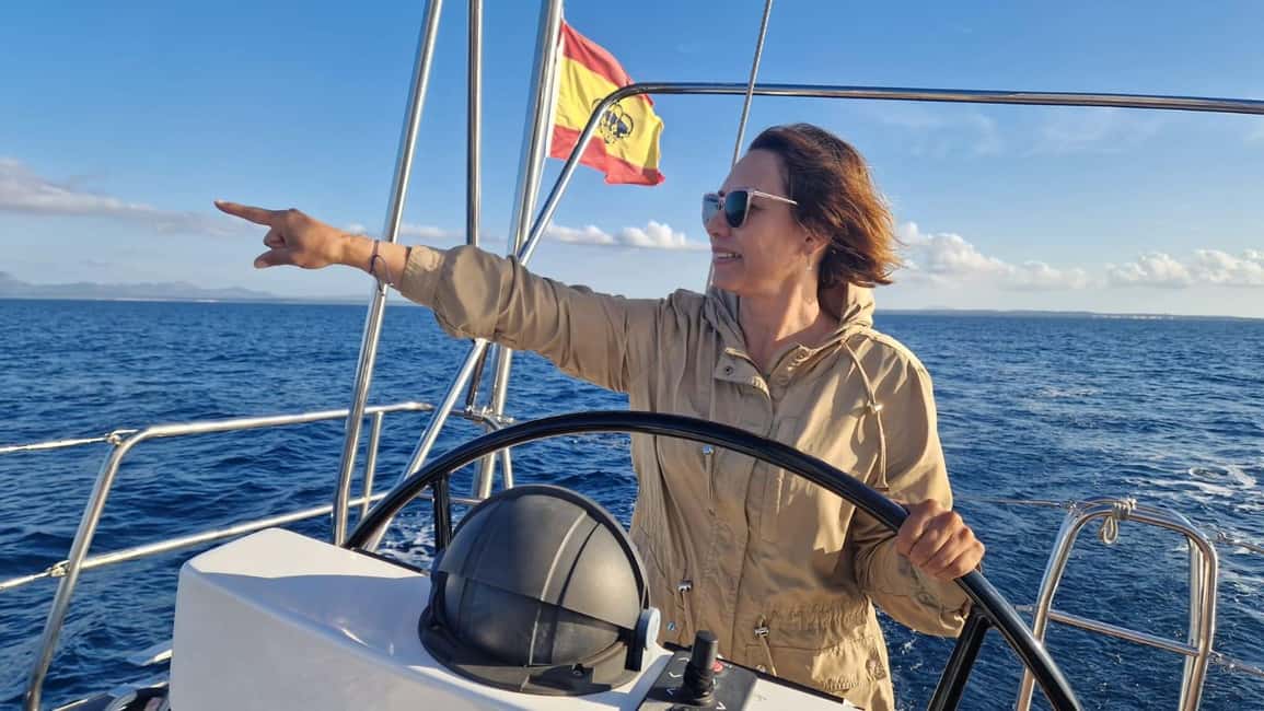 Port d'Alcúdia, Mallorca: Shared Half Day Sailing Trip - Second scenic stretch: more sailing time on the way back