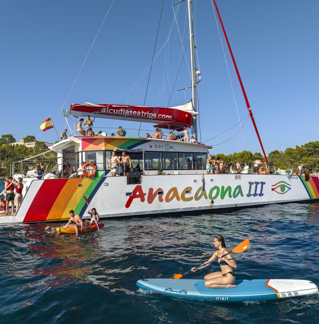Port d'Alcudia: North Coast Catamaran Cruise with Meal - Cruising First, Then Anchoring: The Rhythm of the Trip
