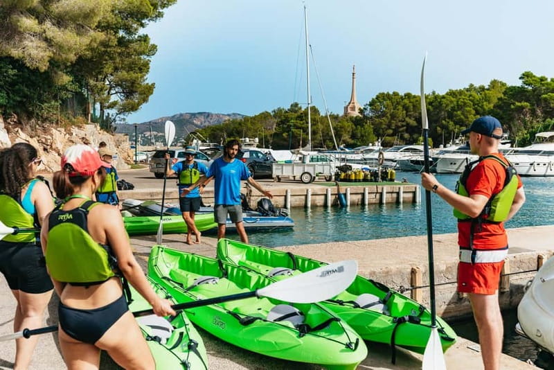 Santa Ponsa: Marine Reserve Kayak Tour - Hotel transfers across Mallorca’s popular west-coast towns