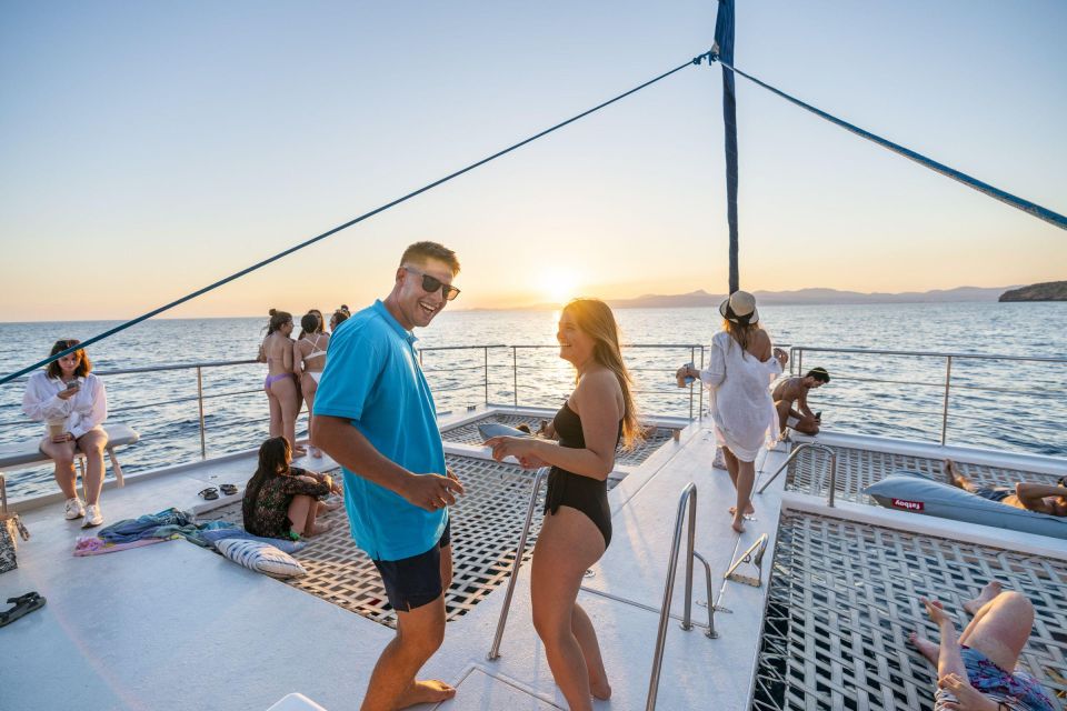 S'Arenal: Sunset Catamaran Cruise with BBQ - Music, space, and that relaxed onboard rhythm