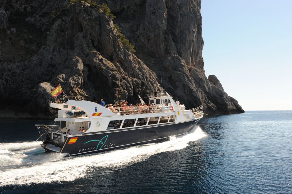 Sóller: Boat Trip to Sa Calobra and Torrent de Pareis - Sa Calobra: your free-time base for swimming and food with a view